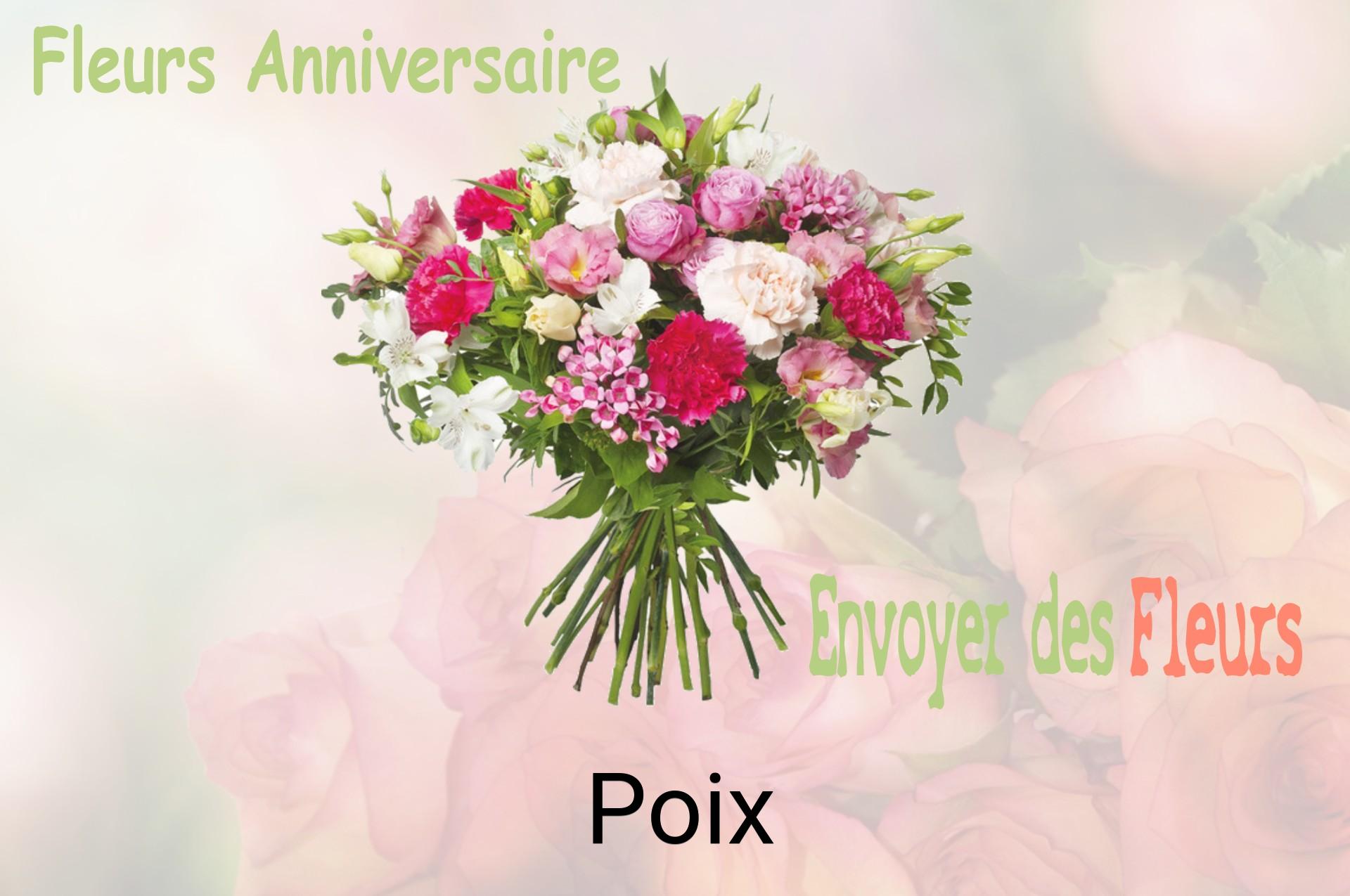 Bouquet de fleurs d’anniversaire livré à Poix